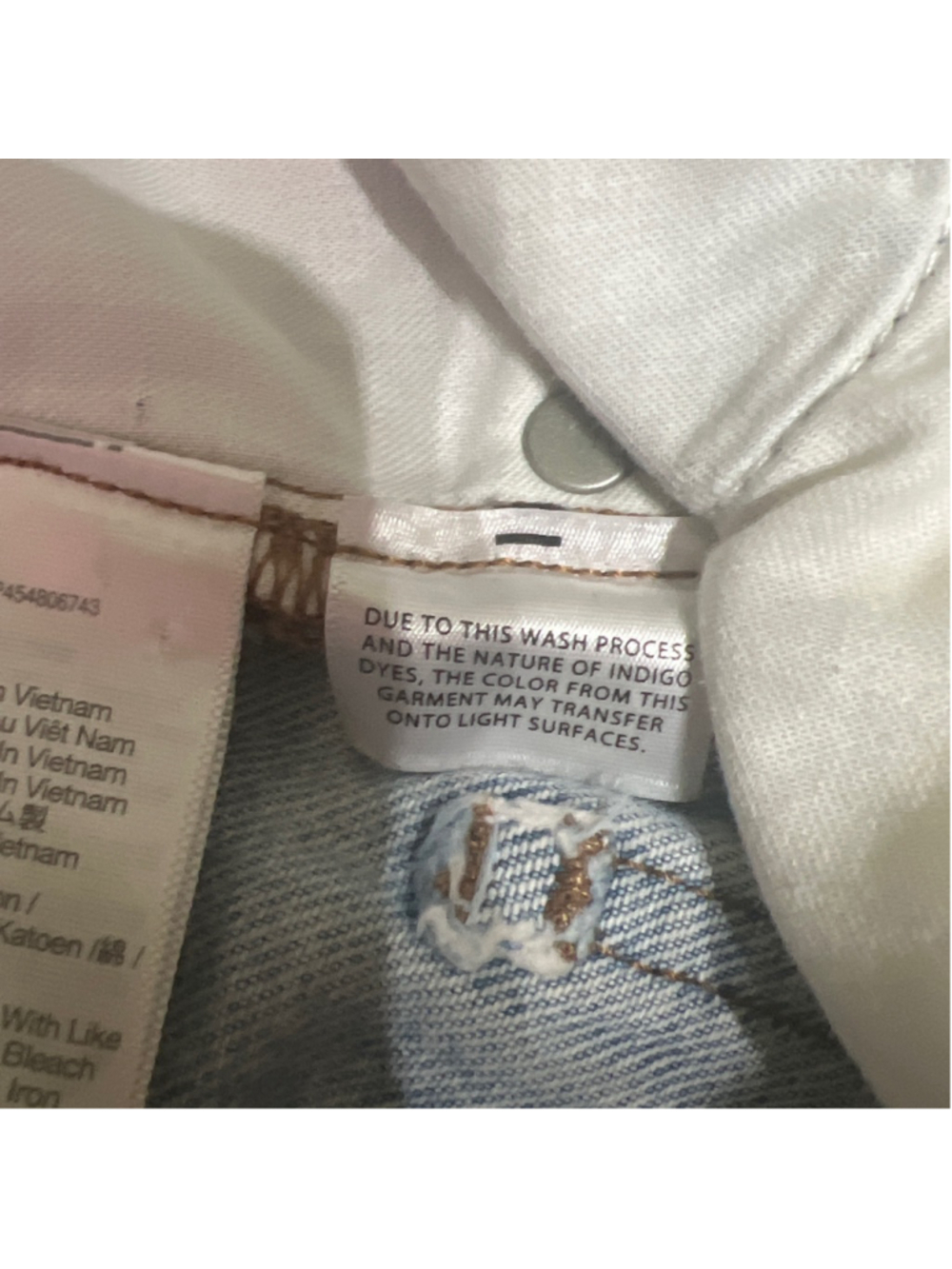 Women's Madewell Light Blue Relaxed Denim Shorts Size 23 High Waisted - Picture 9 of 11